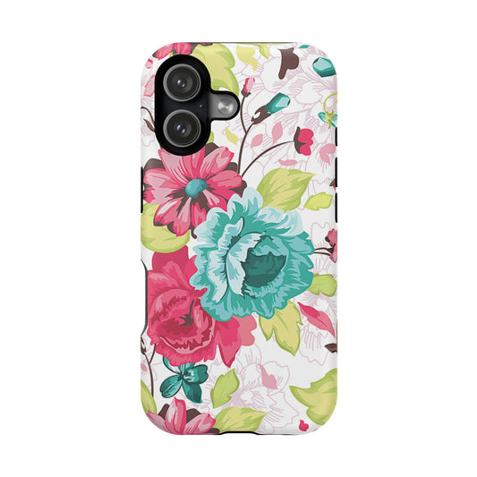 Beautiful Flowers Design Impact-Resistant Cases