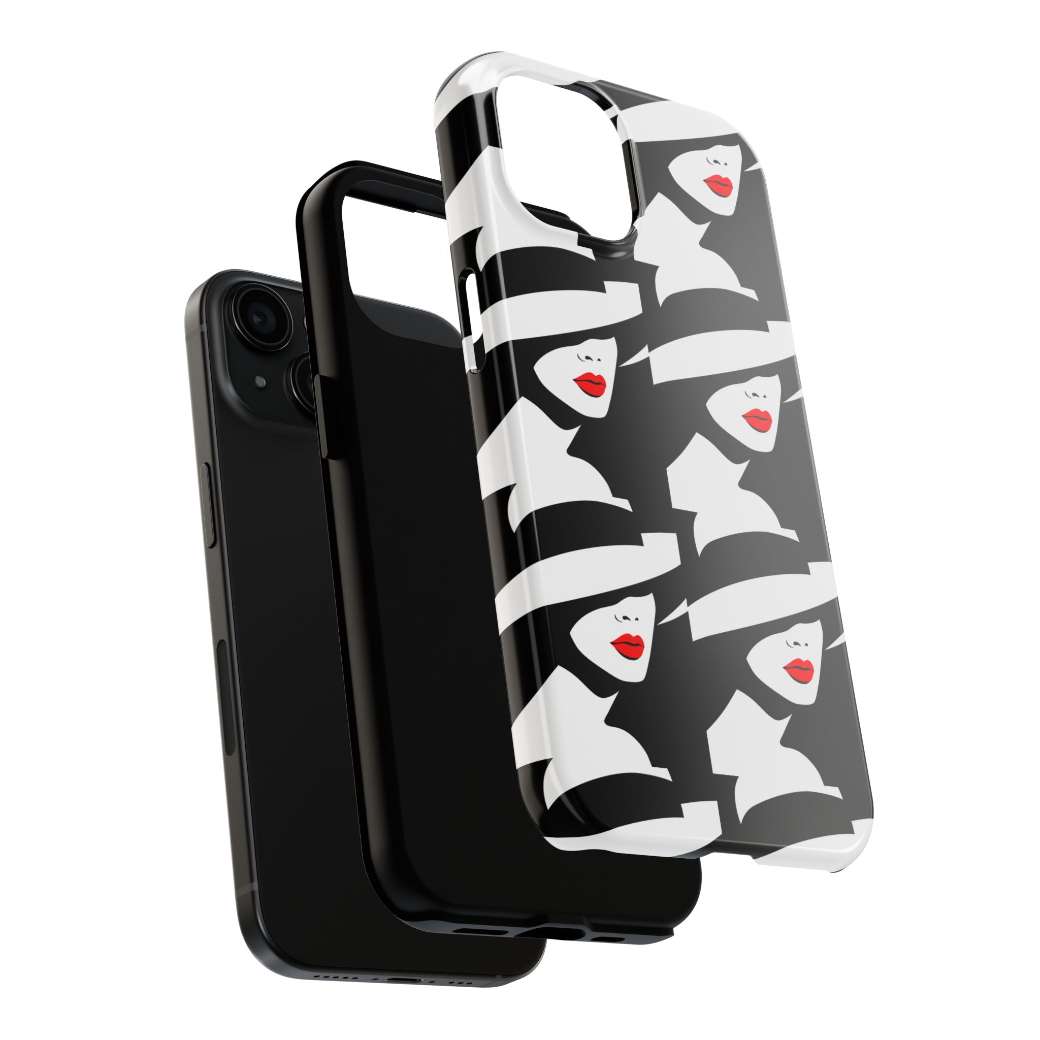 Retro Chic Tough Phone Case