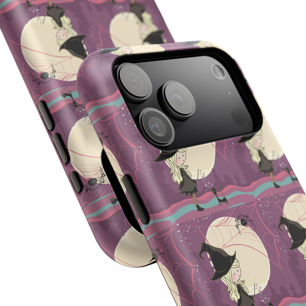 Whimsical Witch Phone Case - Durable