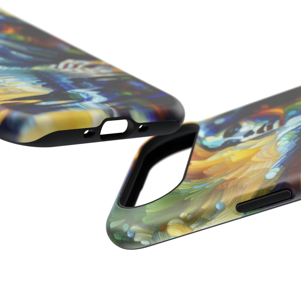 Abstract Woman Impact Resistant Phone Tough Case