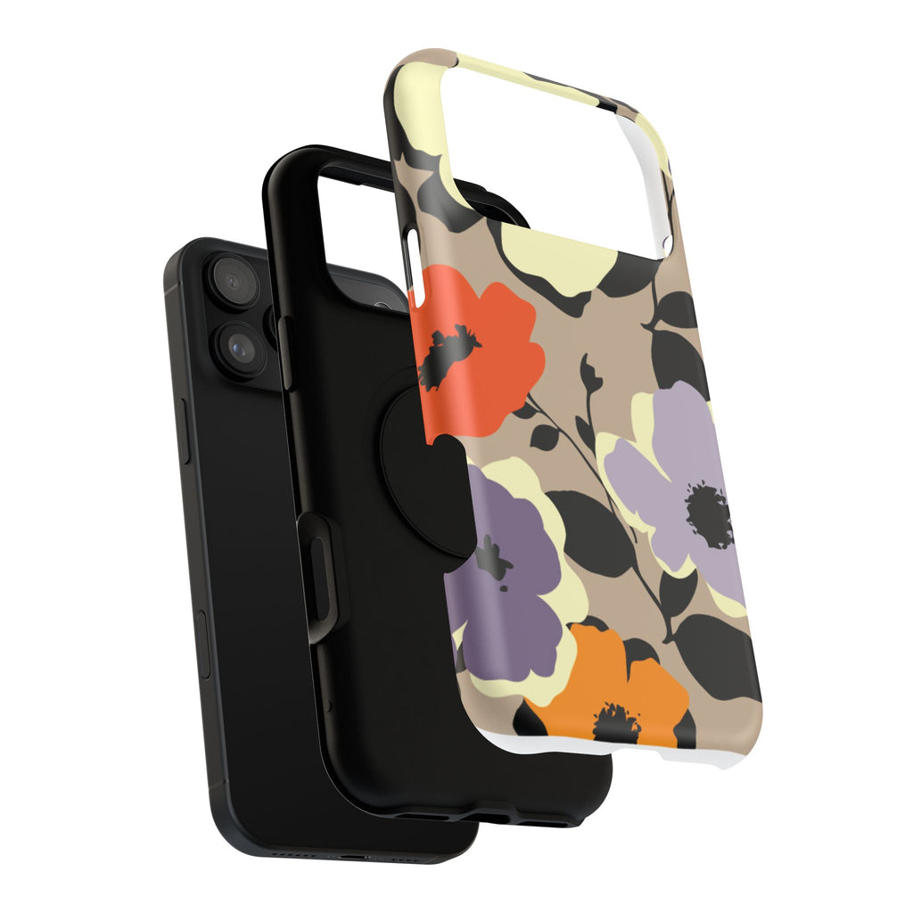 Floral Impact-Resistant Phone Case