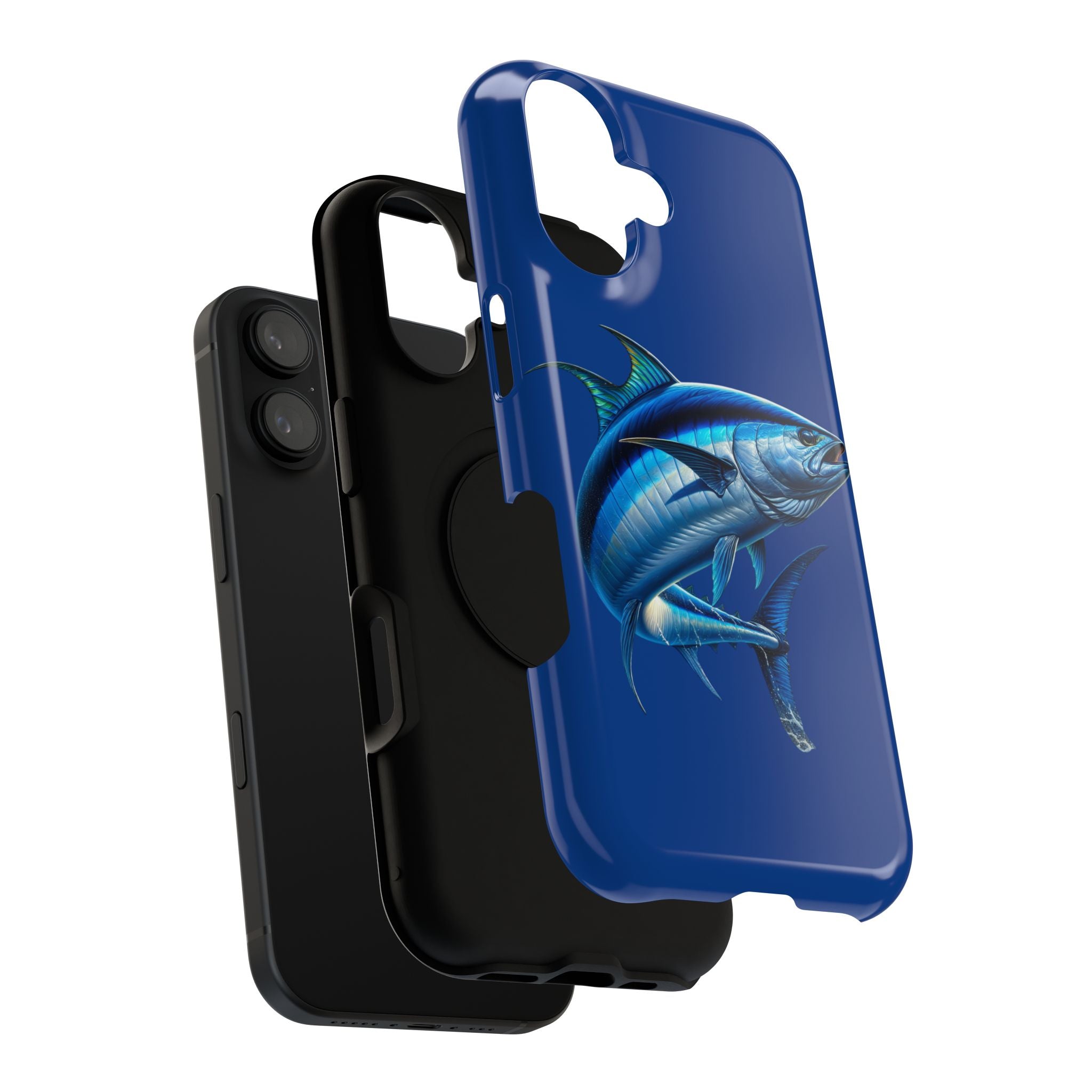 Impact Resistant Phone Case - Blue Fin