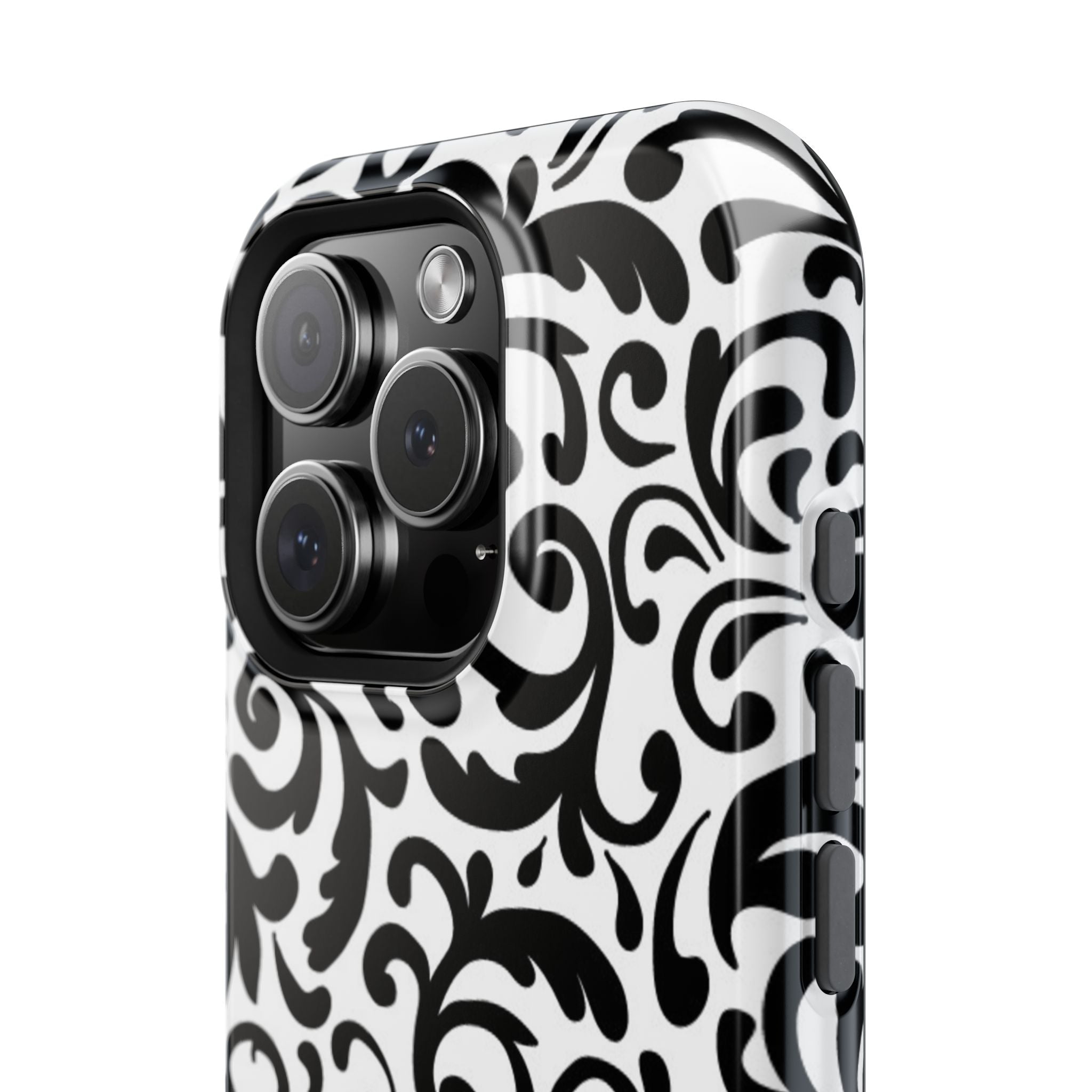 Stylish Black & White Design Phone Case