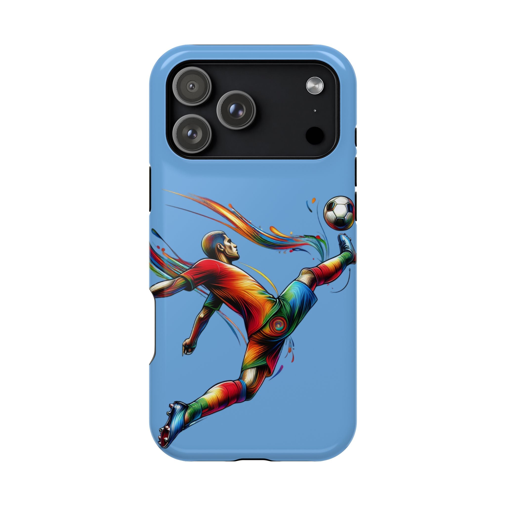 Soccer Art Impact Resistant Phone Case