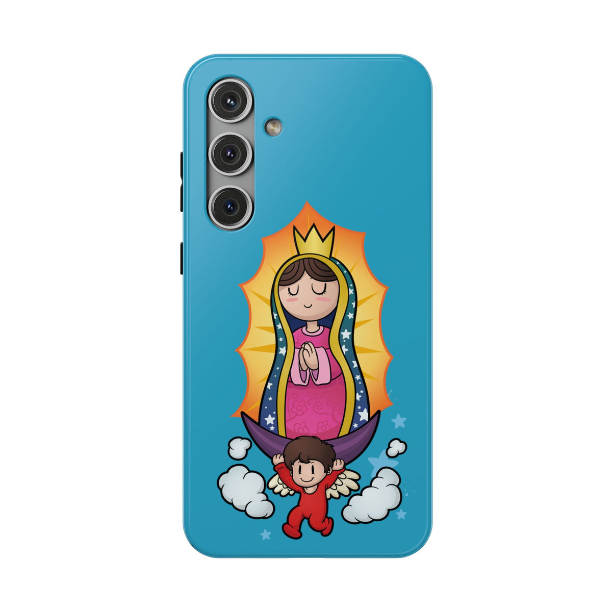 Phone Case — Cute Our Lady of Guadalupe Design (Impact-Resistant)