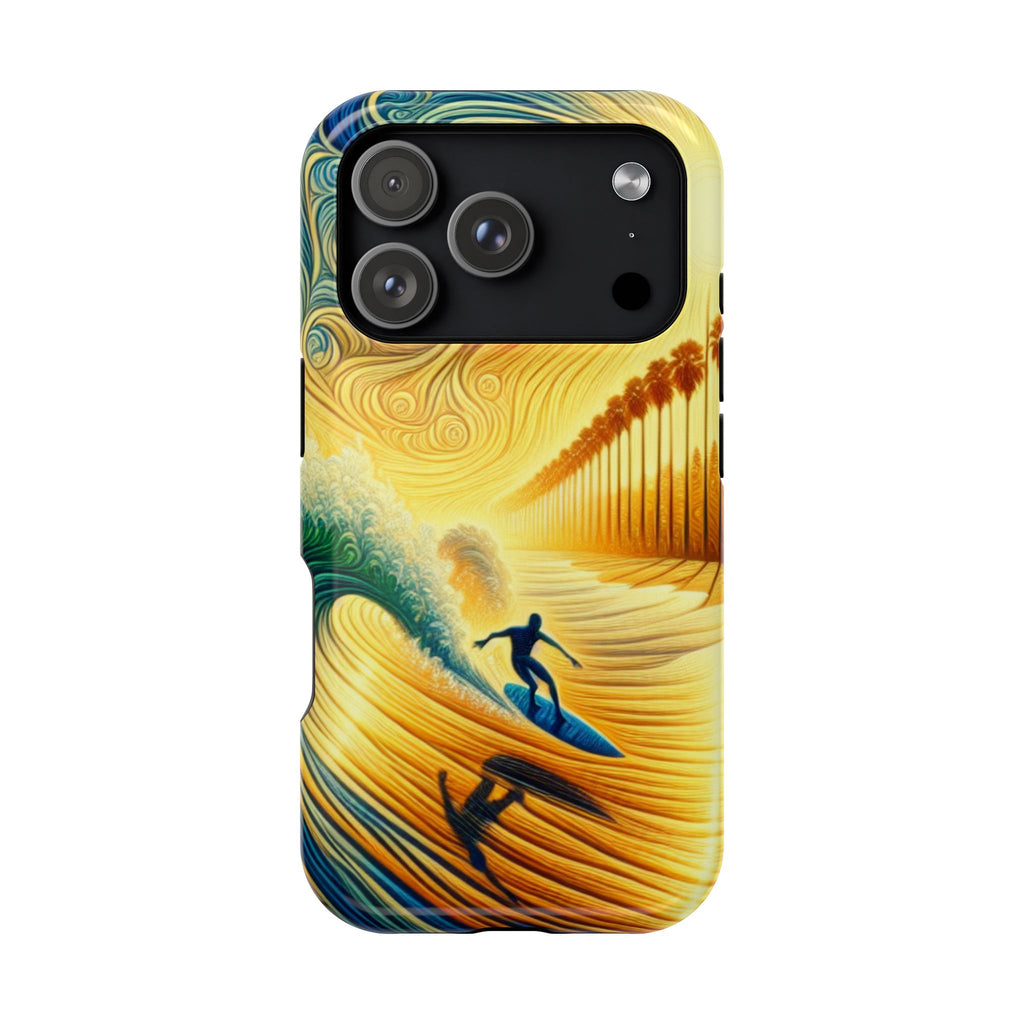 Surfer Sunrise Impact-Resistant Phone Case