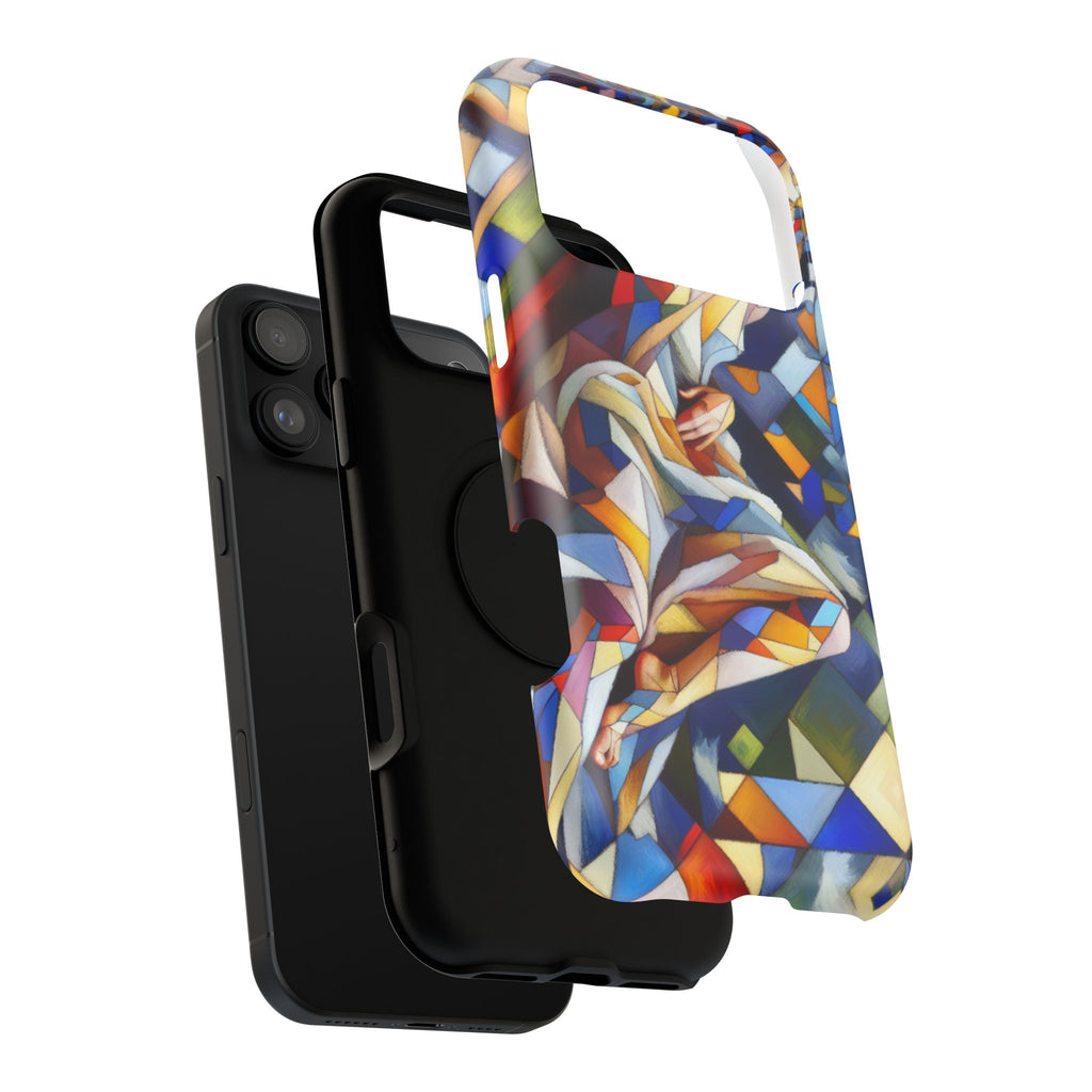 Impact Resistant Phone Case - Beautiful Woman Abstract Design