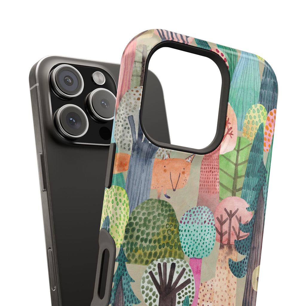 Whimsical Forest Phone Case - Impact-Resistant