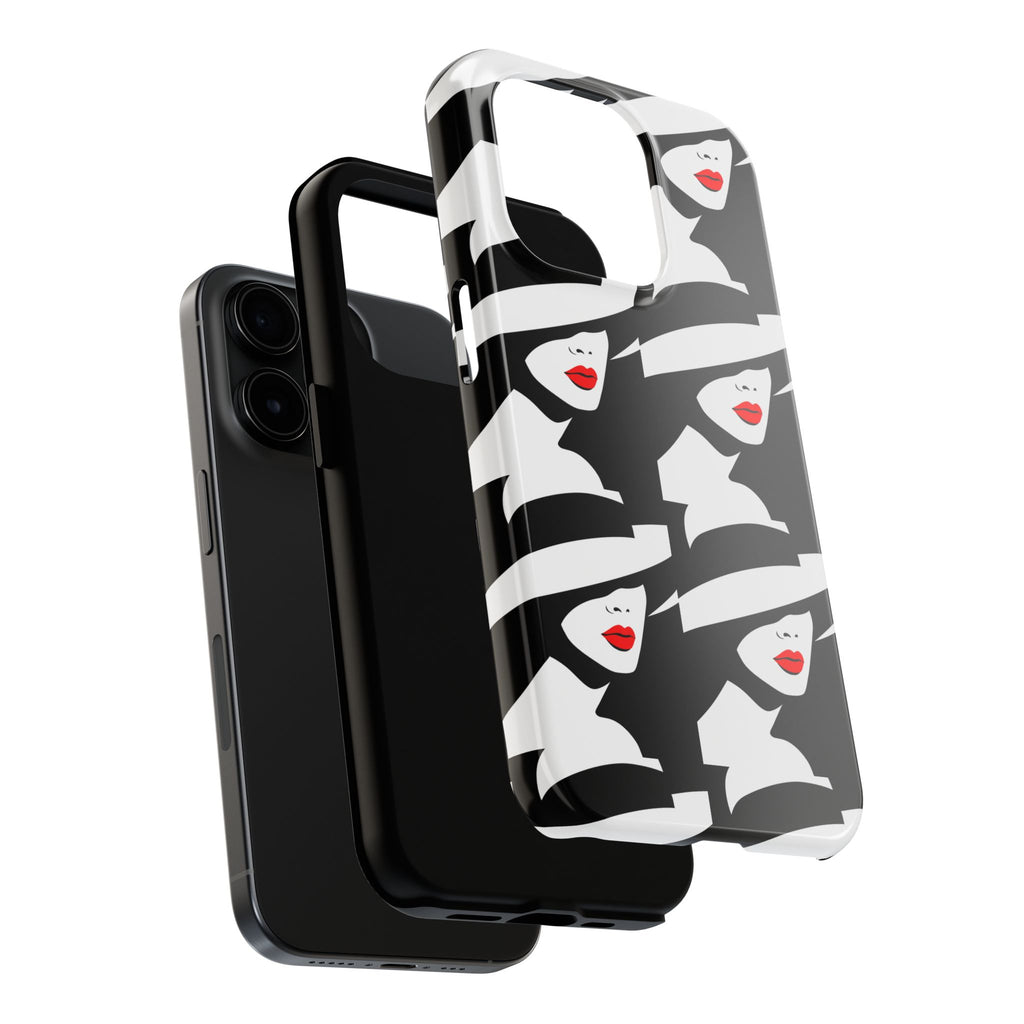 Retro Chic Tough Phone Case