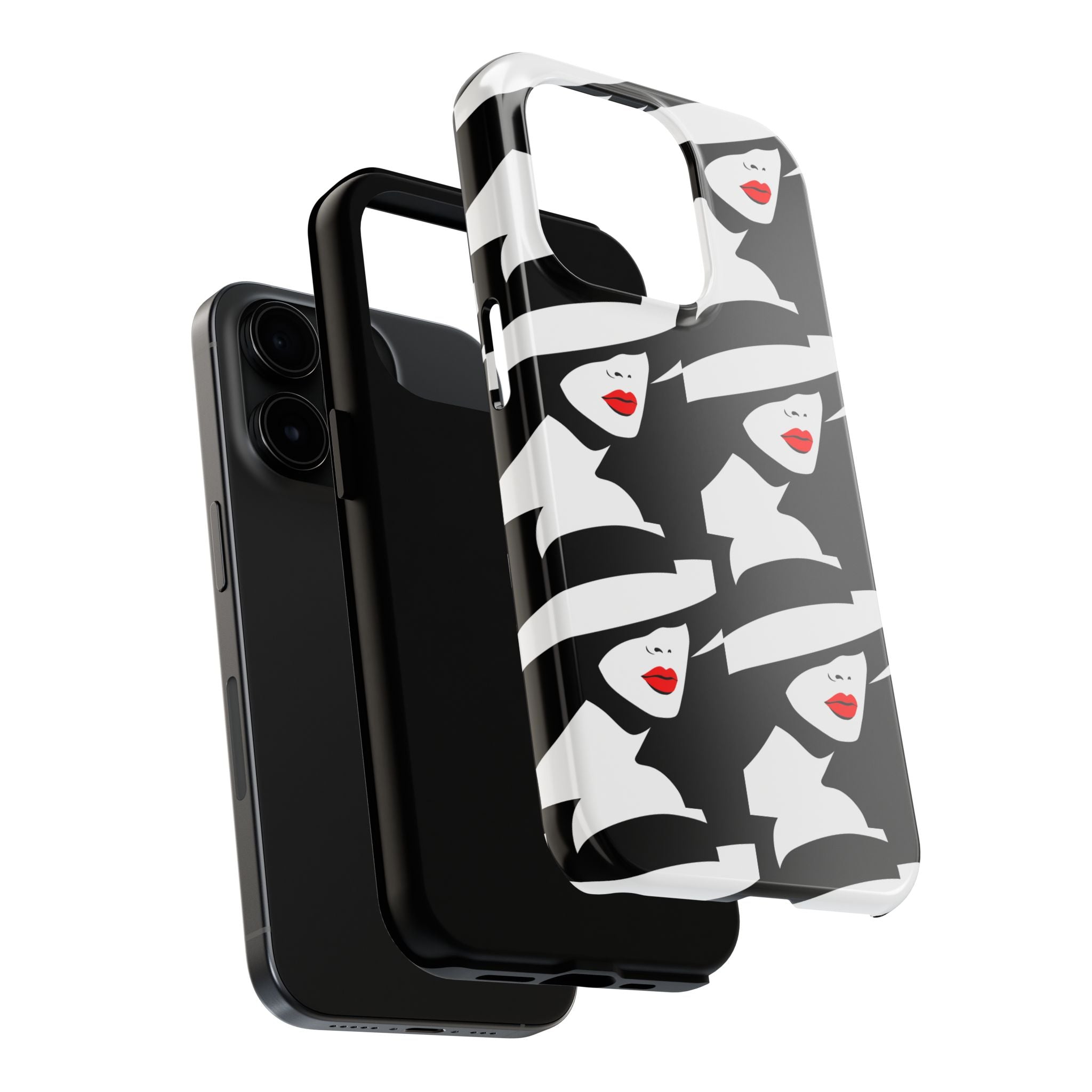 Retro Chic Tough Phone Case