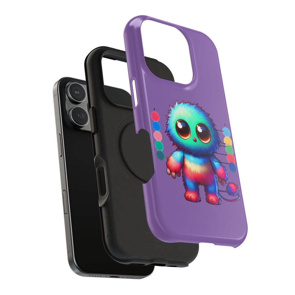 Colorful Cute Monster Impact Resistant Phone Case