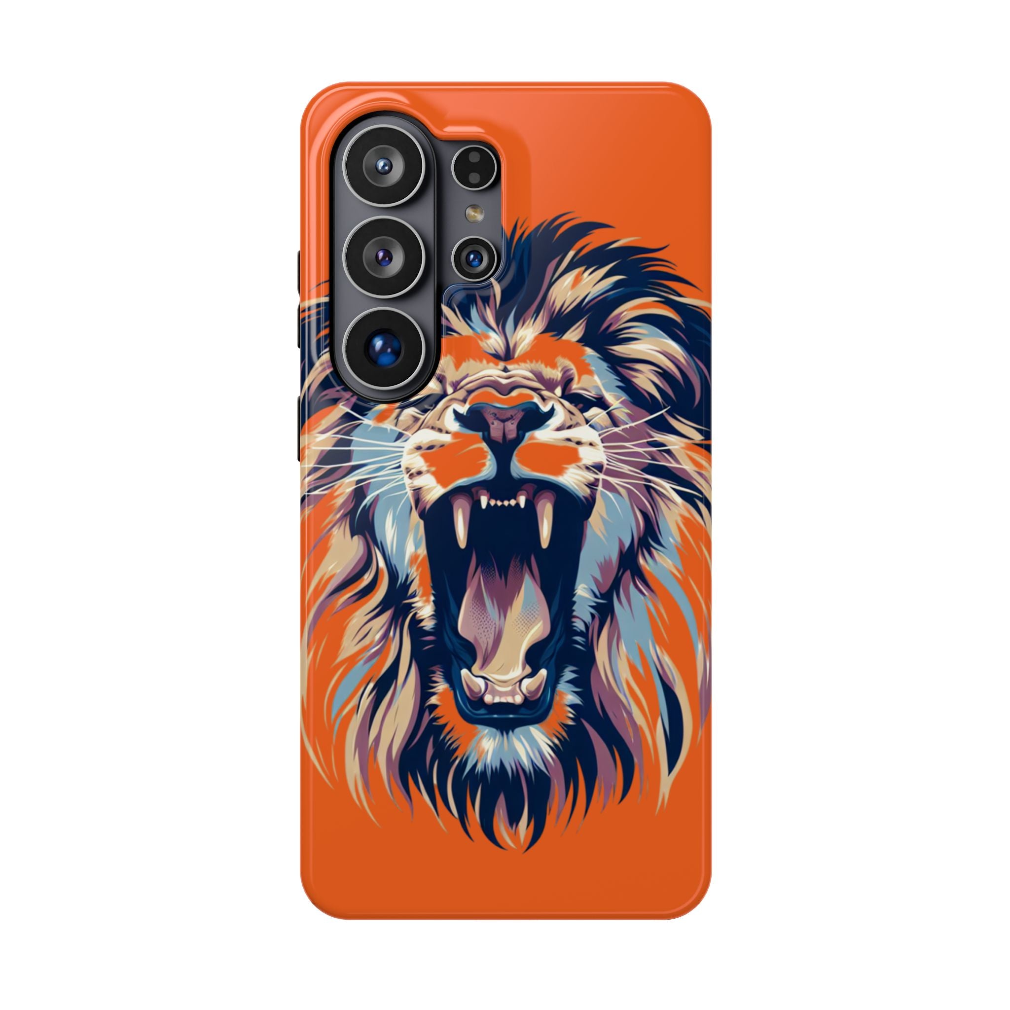 Wild Roar Lion Impact Resistant Phone Case