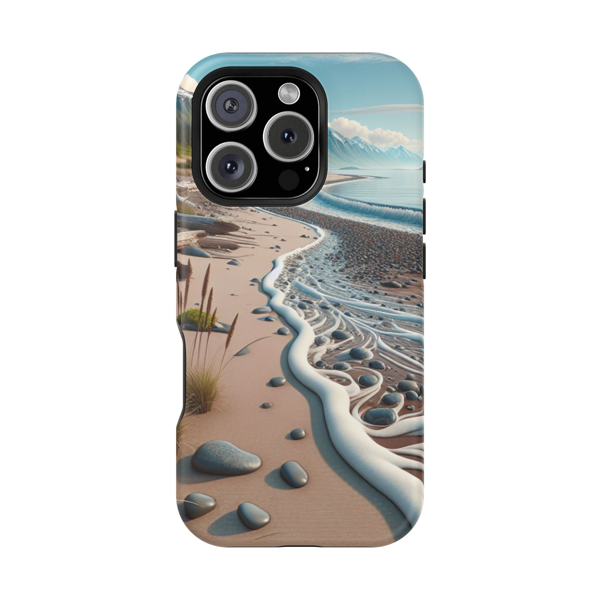 Beach Landscape Impact Resistant Phone Case