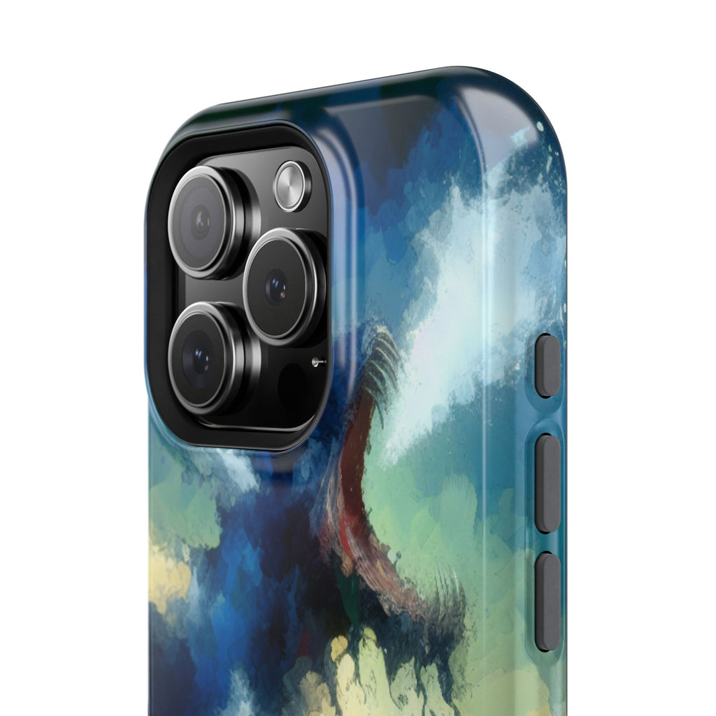 Impact Resistant Phone Tough Case - Creature Surfacing Design