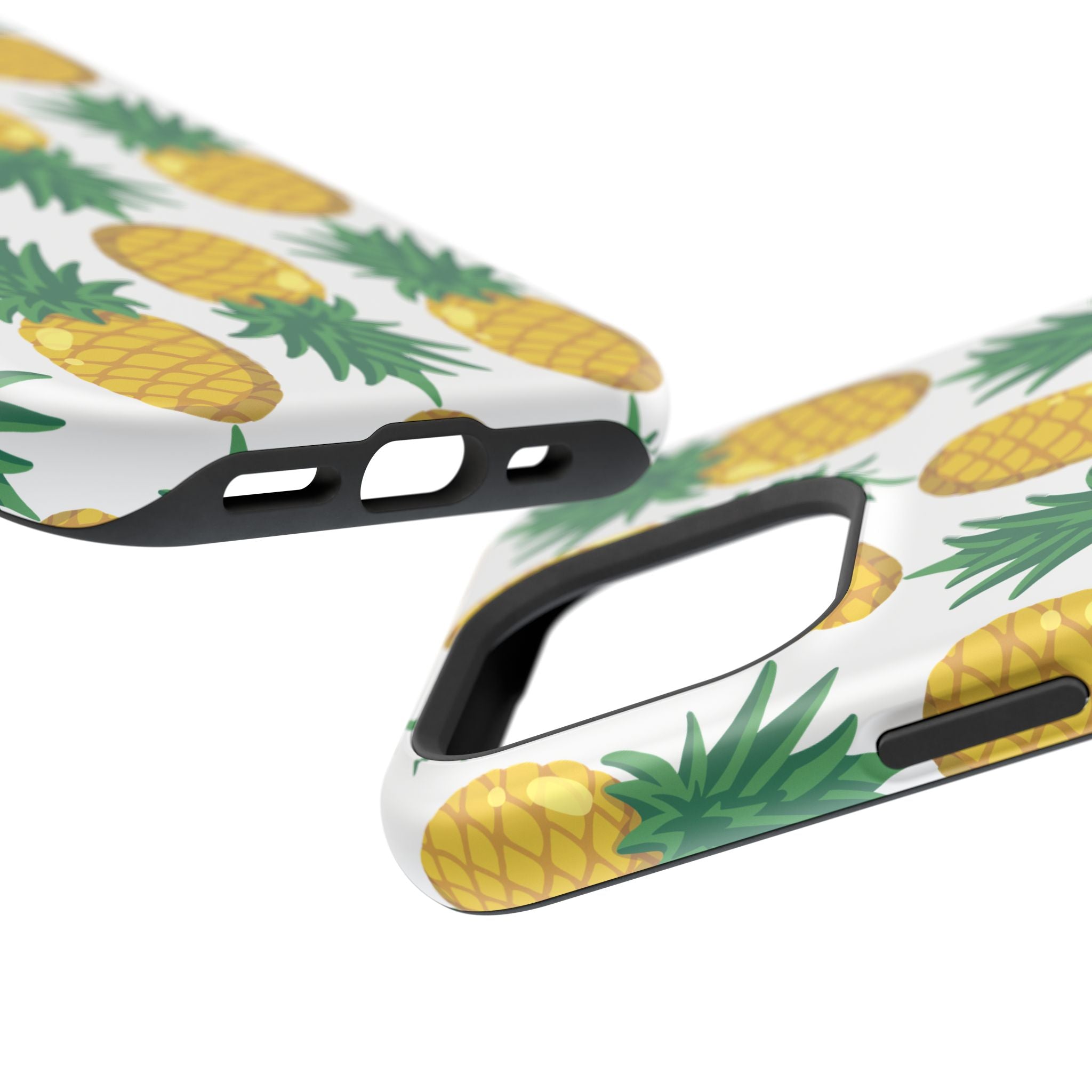 Pineapple Print Phone Case - Impact-Resistant