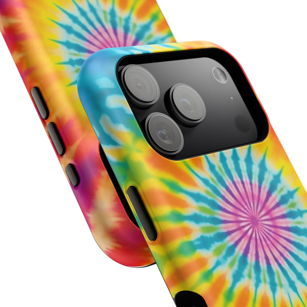Colorful Tie-Dye Impact-Resistant Phone Case