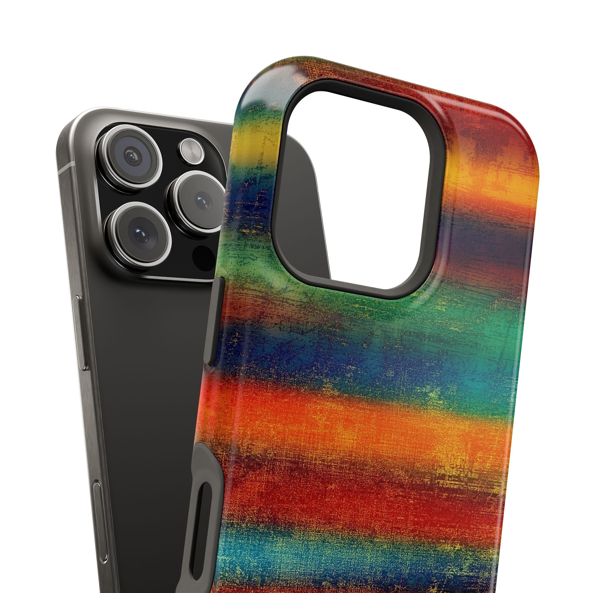 Vibrant Impact-Resistant Phone Case