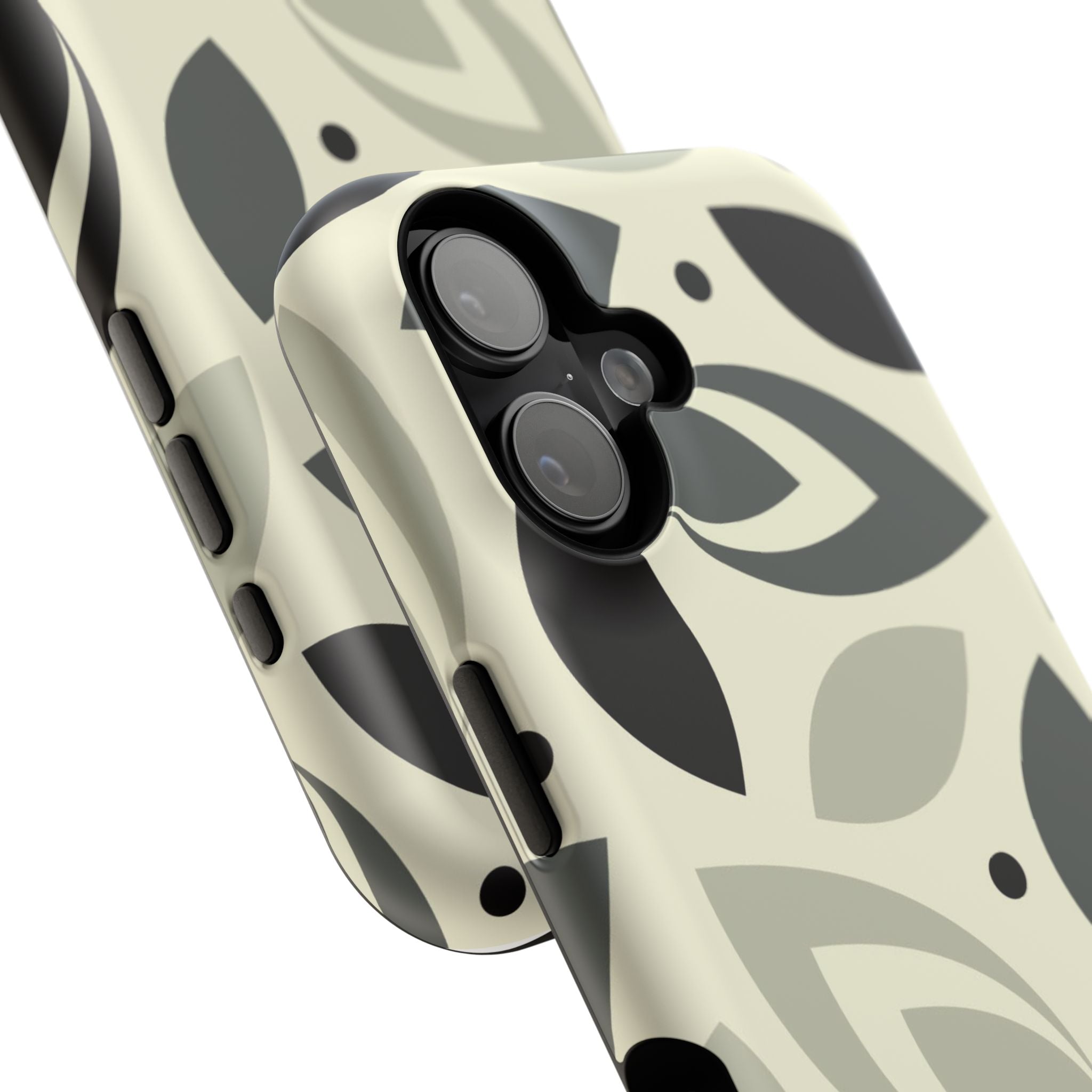Modern Leaf Impact-Resistant Phone Cases