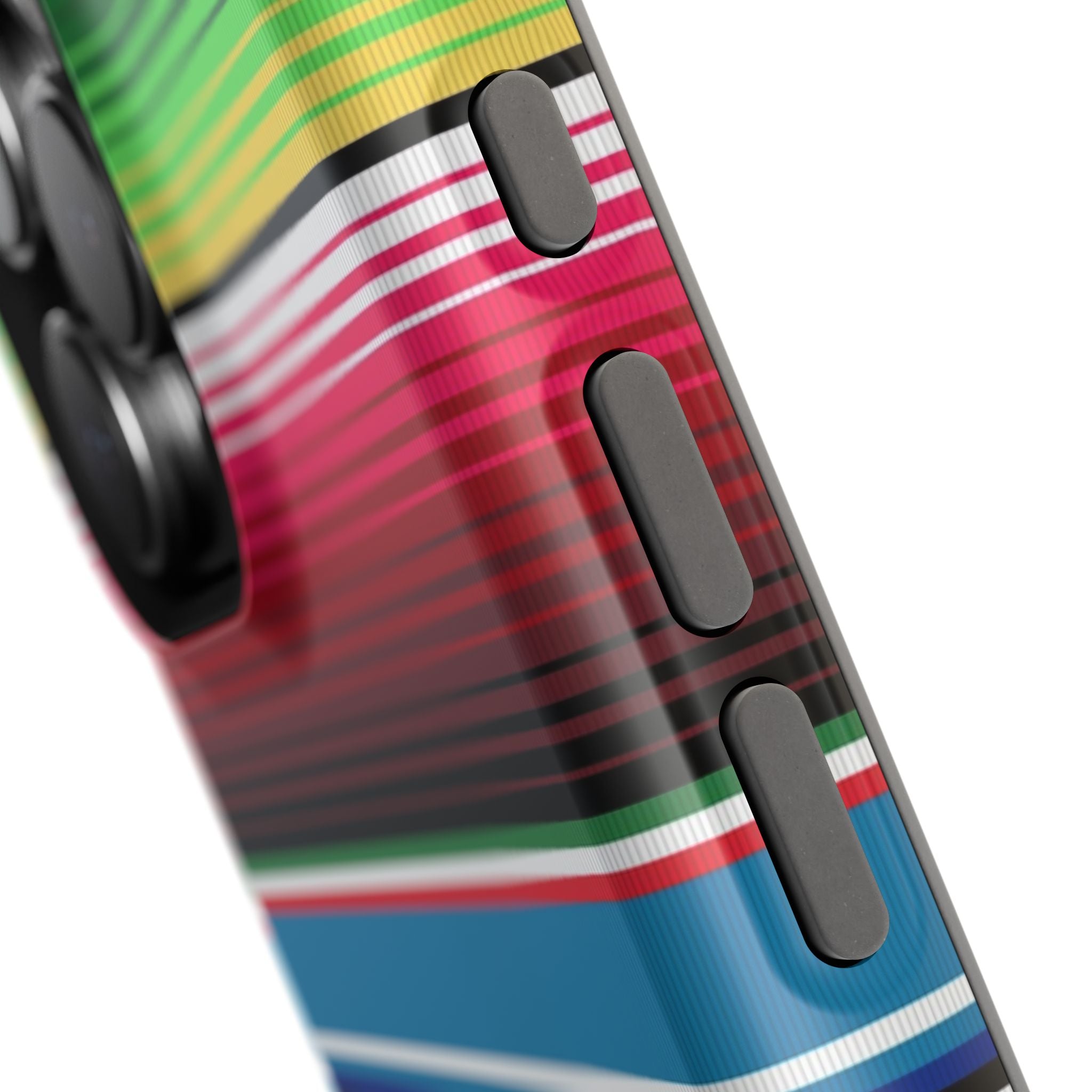 Sarape Striped Phone Case | Impact-Resistant