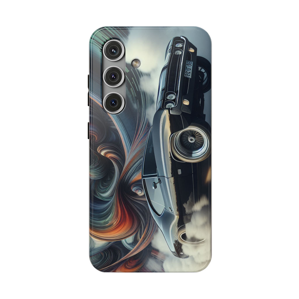 Vintage Muscle Car Phone Case — Retro Racing Art Impact-Resistant Case