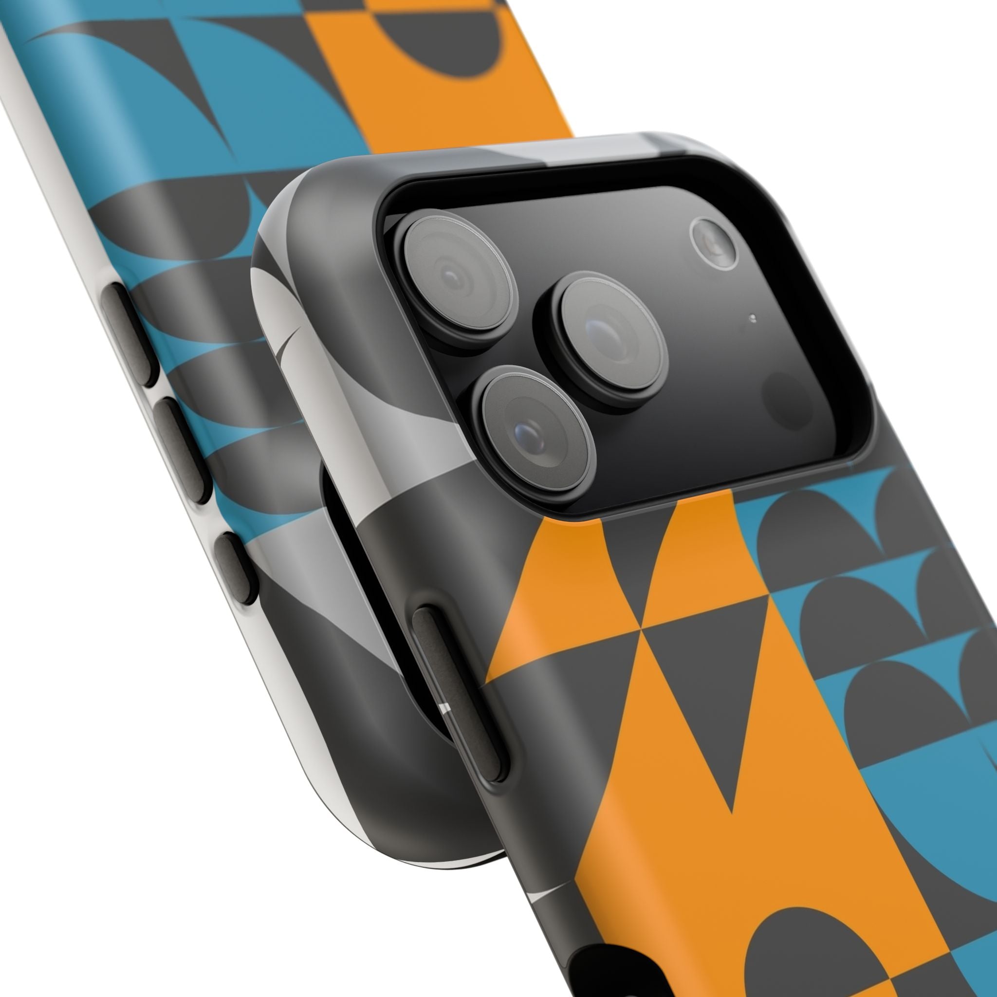 Geometric Impact-Resistant Phone Case