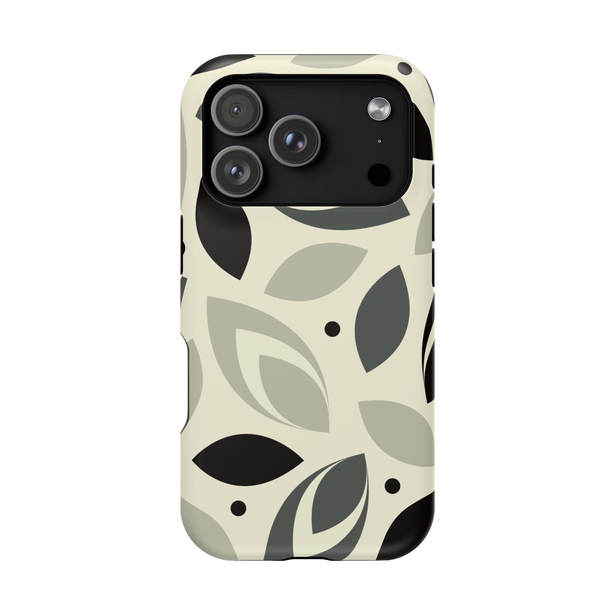 Modern Leaf Impact-Resistant Phone Cases