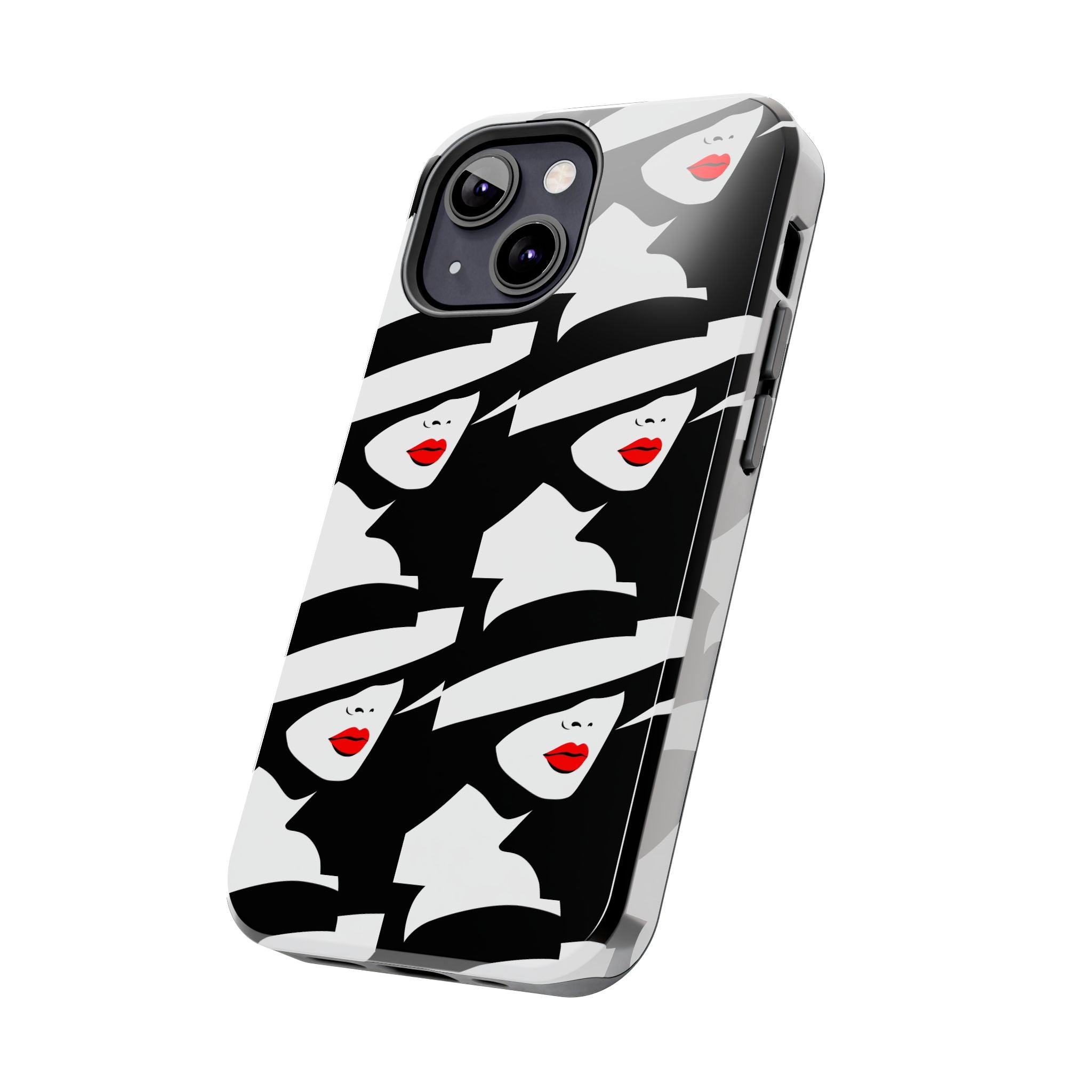 Retro Chic Tough Phone Case