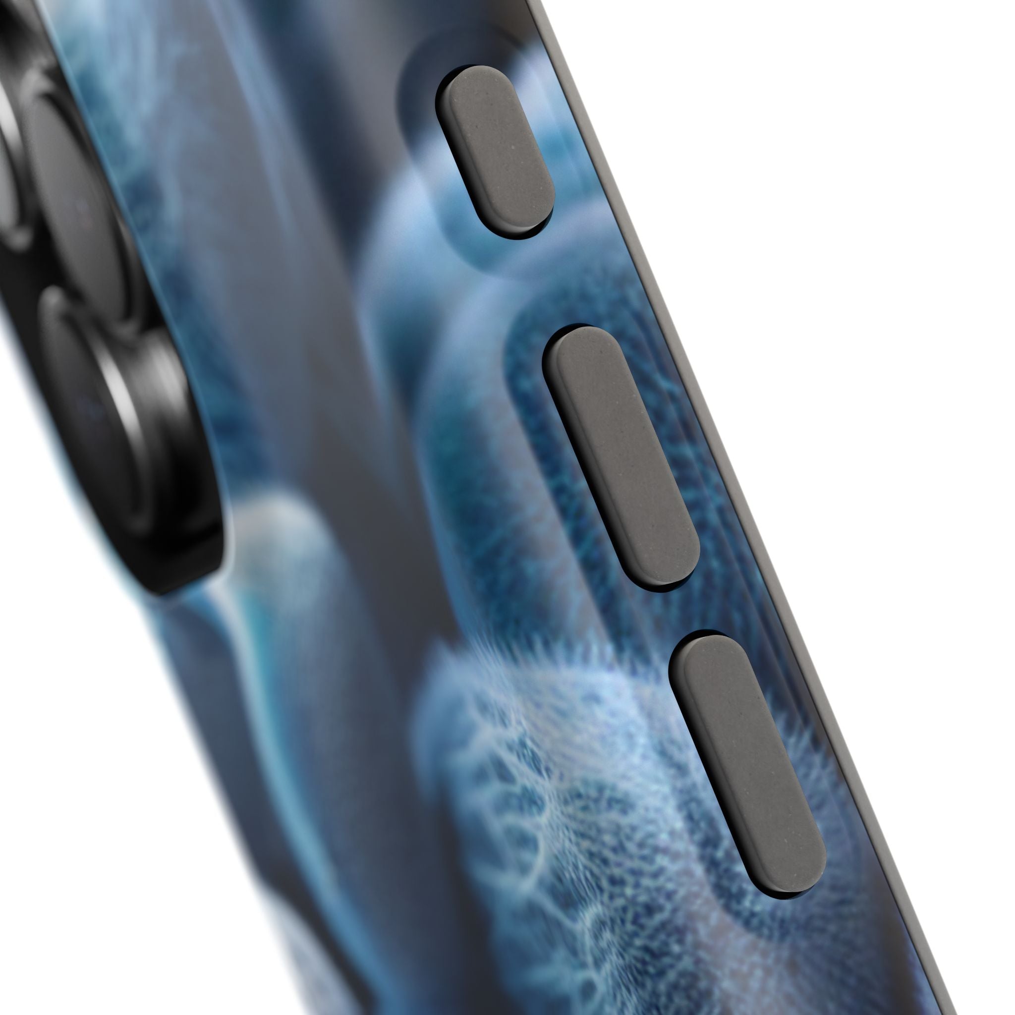 Impact Resistant Though Phone Case Blue Nuts