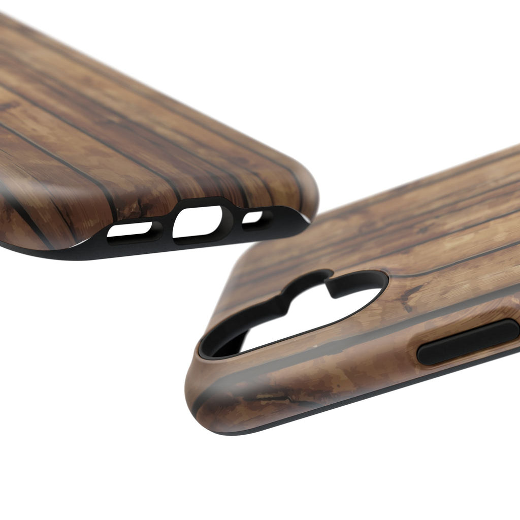 Rustic Wood Phone Case | Impact-Resistant