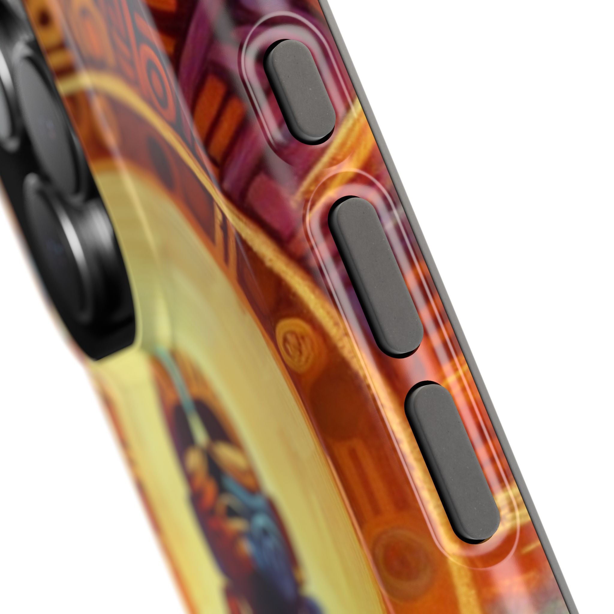 Impact Resistant Phone Case - Aztec Man
