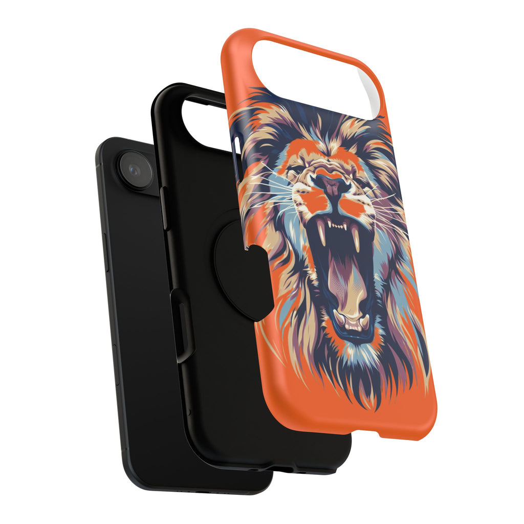 Wild Roar Lion Impact Resistant Phone Case