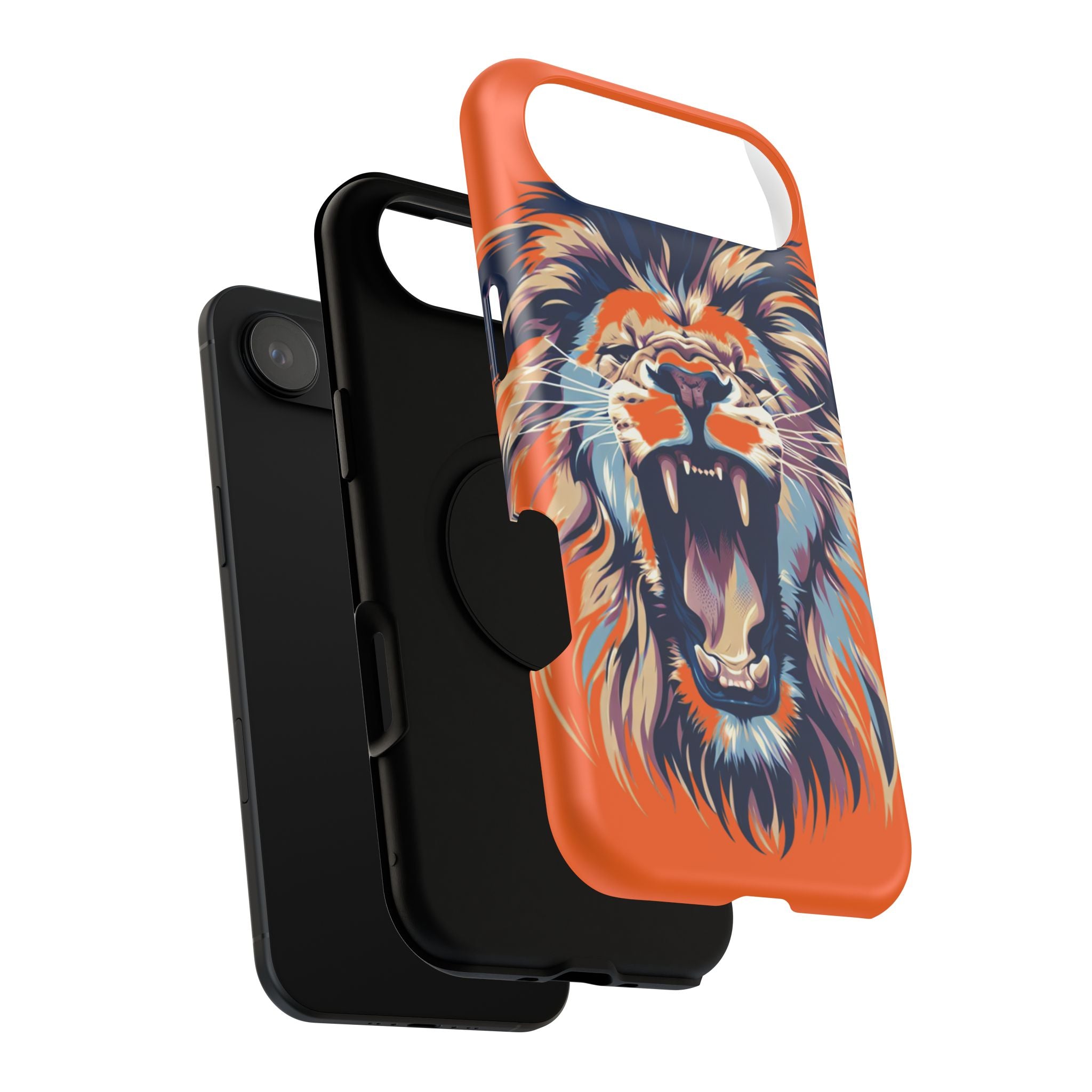 Wild Roar Lion Impact Resistant Phone Case