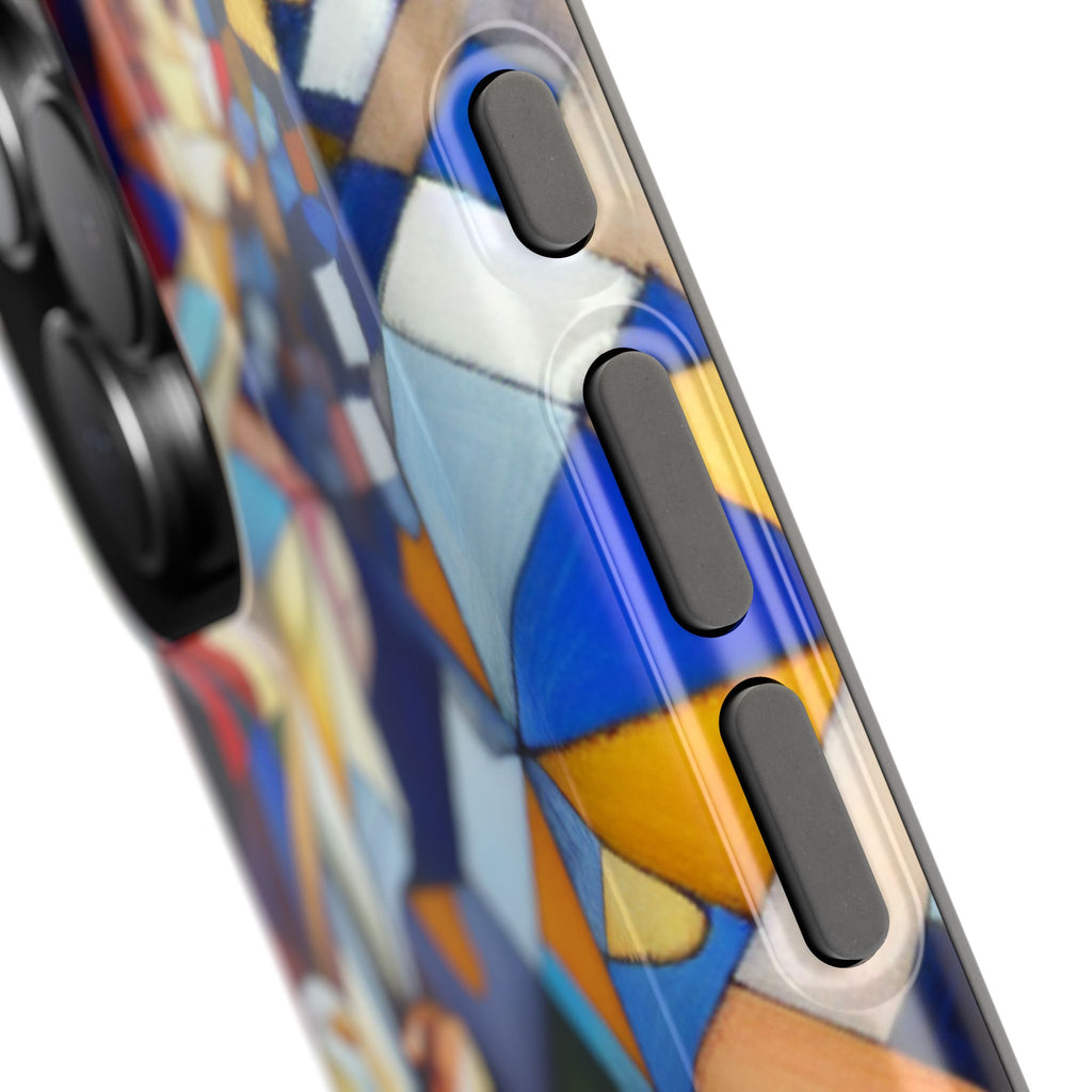 Impact Resistant Phone Case - Beautiful Woman Abstract Design