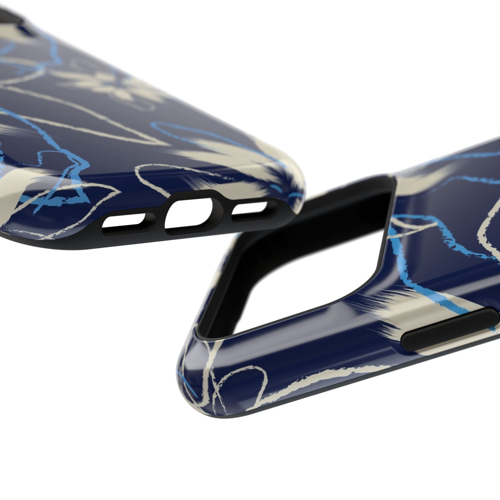 Floral Impact-Resistant Phone Case, Durable