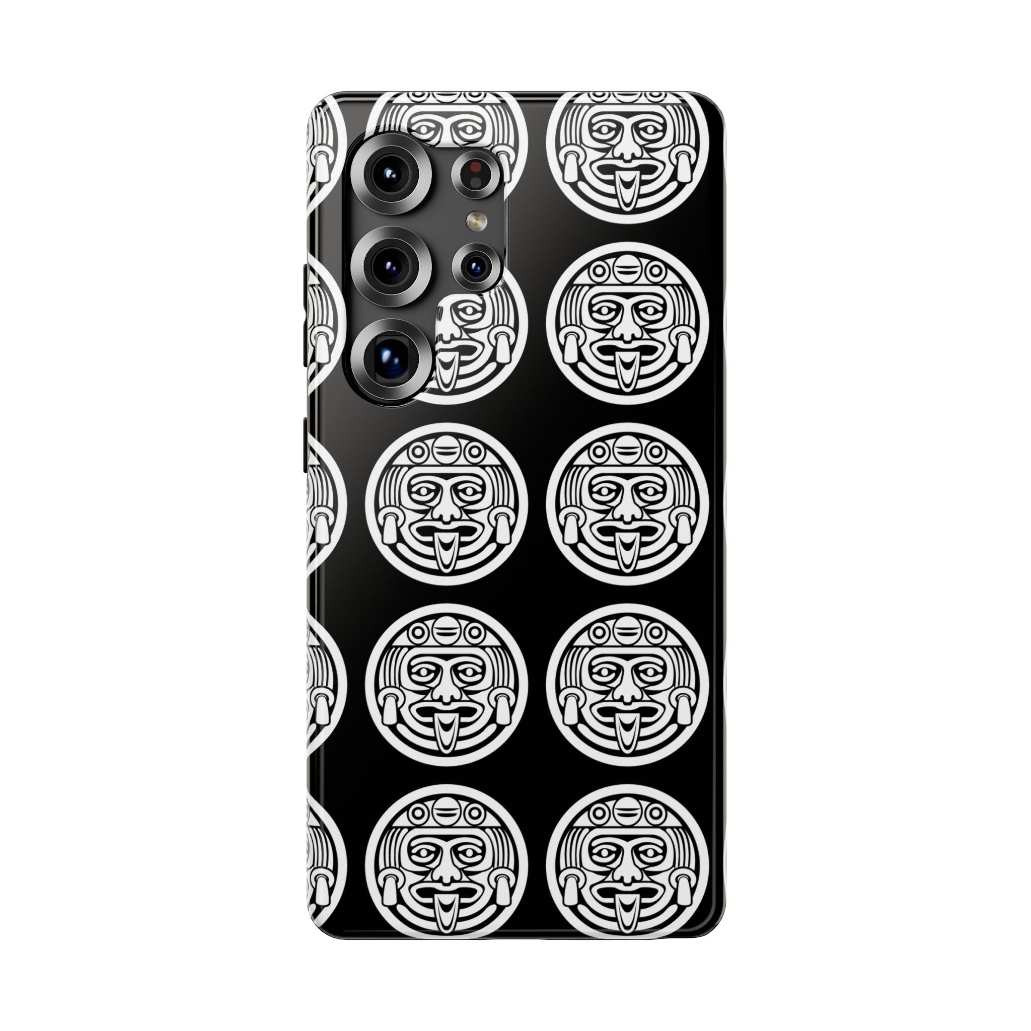 Aztec Calendar Impact-Resistant Phone Case