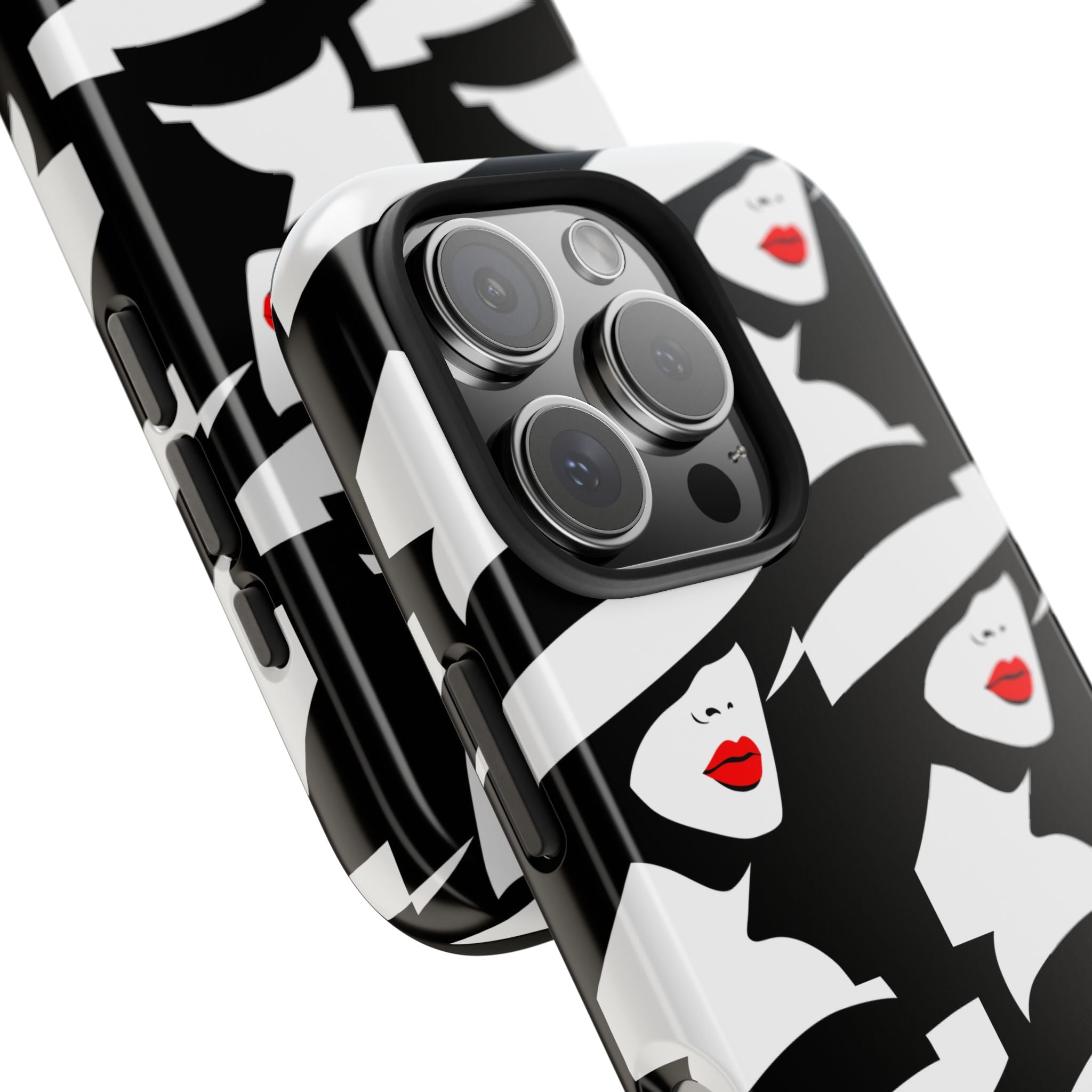 Retro Chic Tough Phone Case