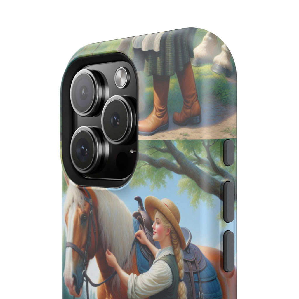Classic Horse Care Impact Resistant Phone Case