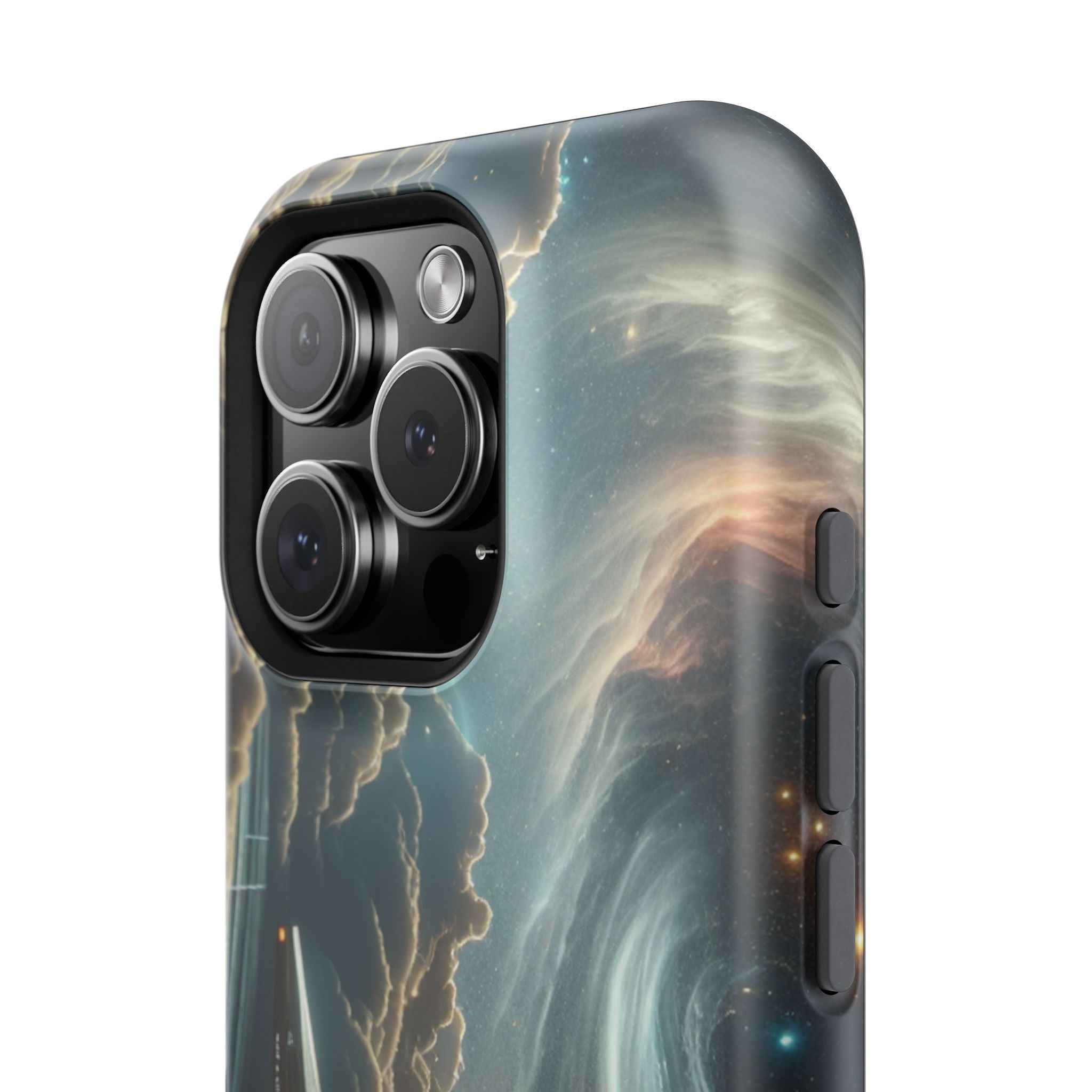Cosmic Space Ship Impact Resistant Phone Case