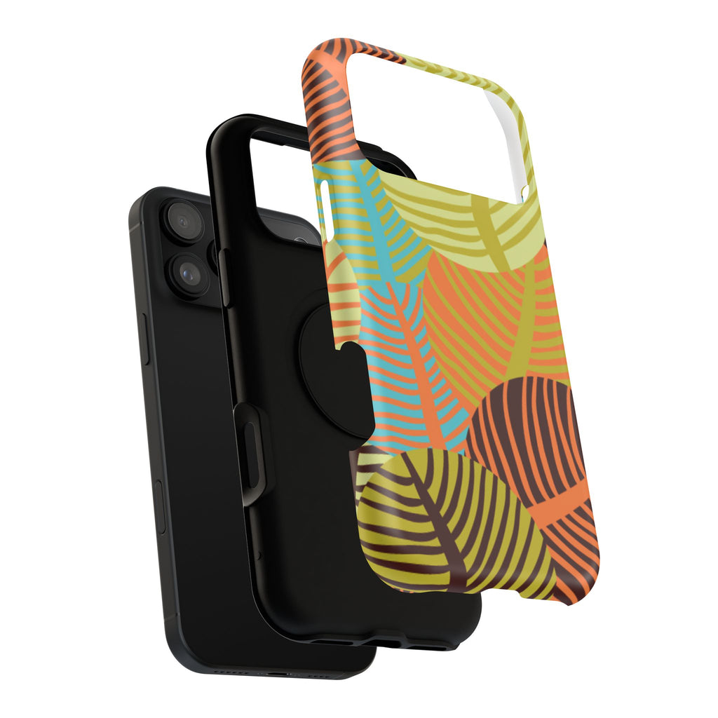 Vibrant Leafy Phone Impact-Resistant Case