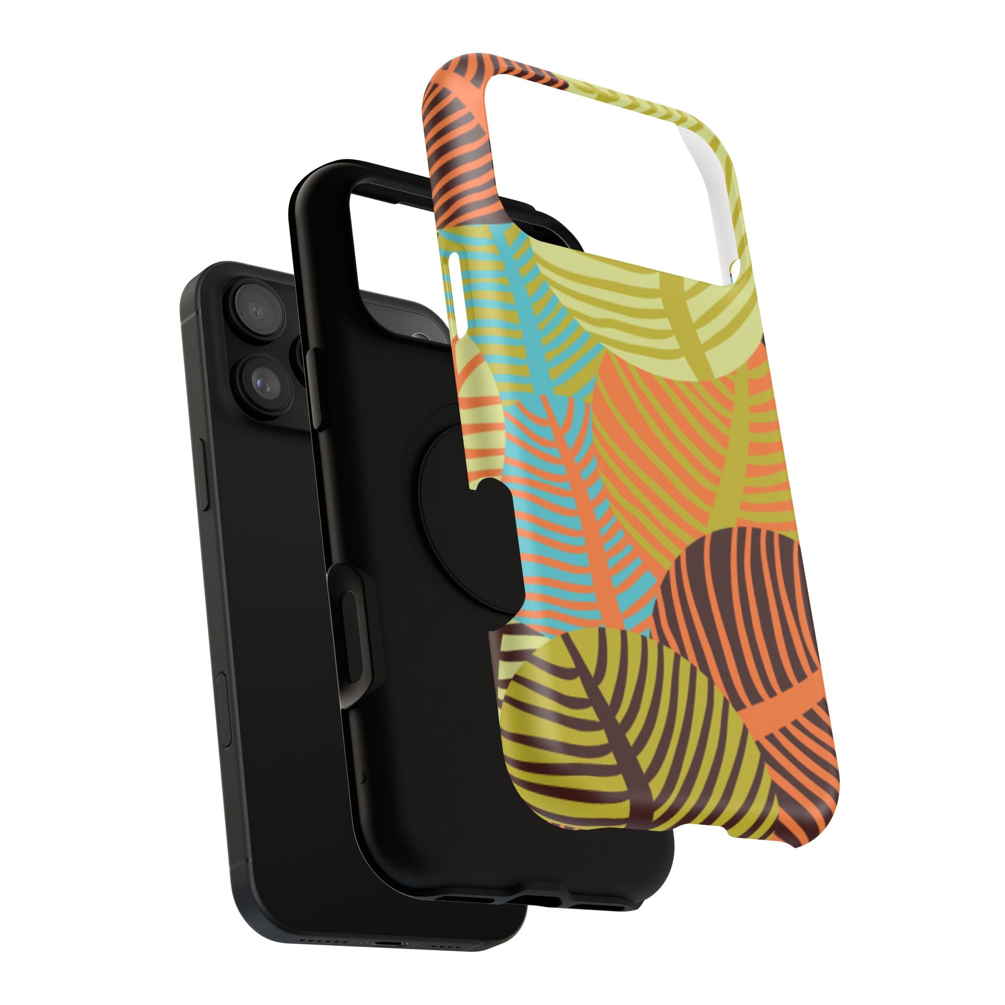 Vibrant Leafy Phone Impact-Resistant Case