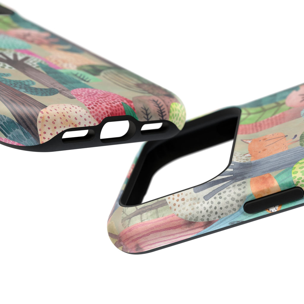 Whimsical Forest Phone Case - Impact-Resistant