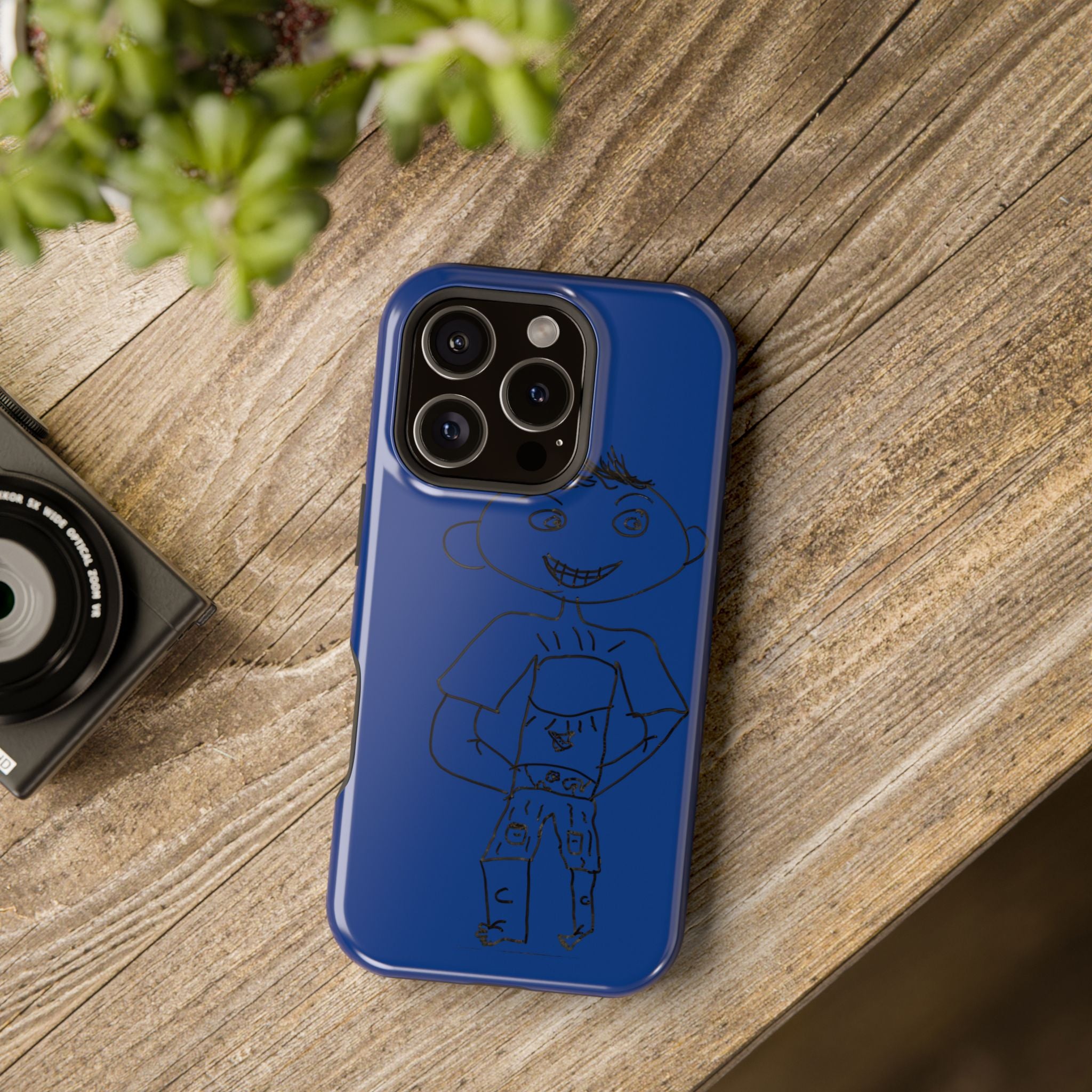Kid's Drawing Impact Resistant Tough Phone Case