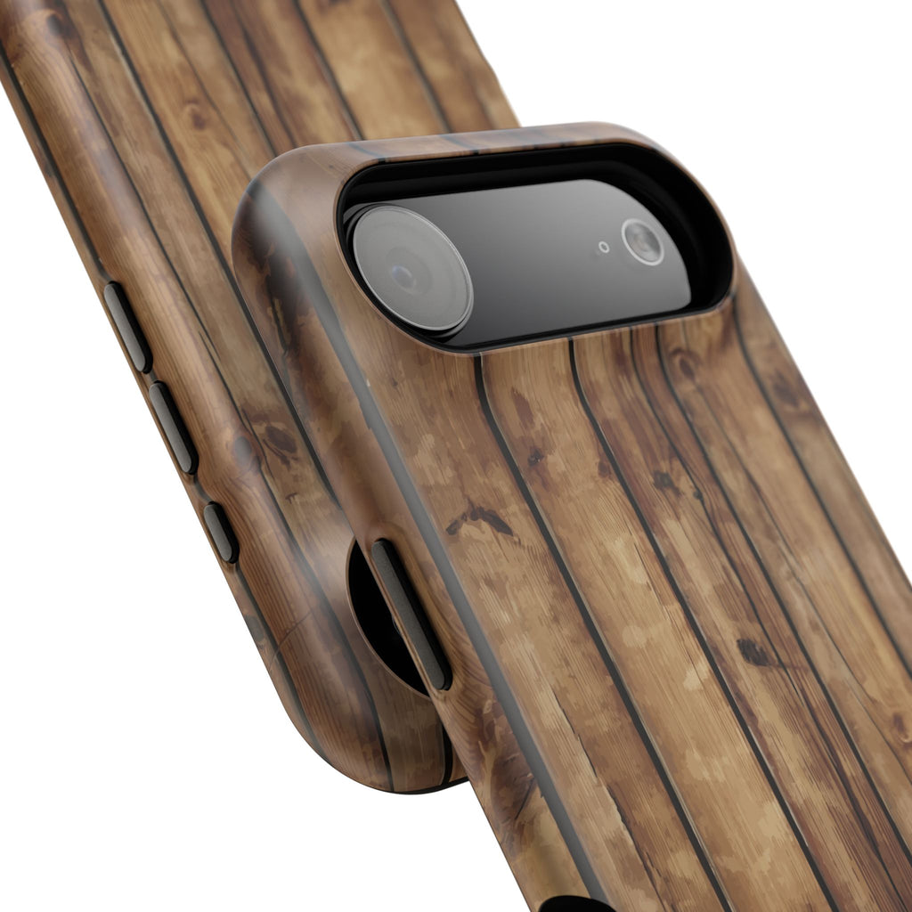 Rustic Wood Phone Case | Impact-Resistant