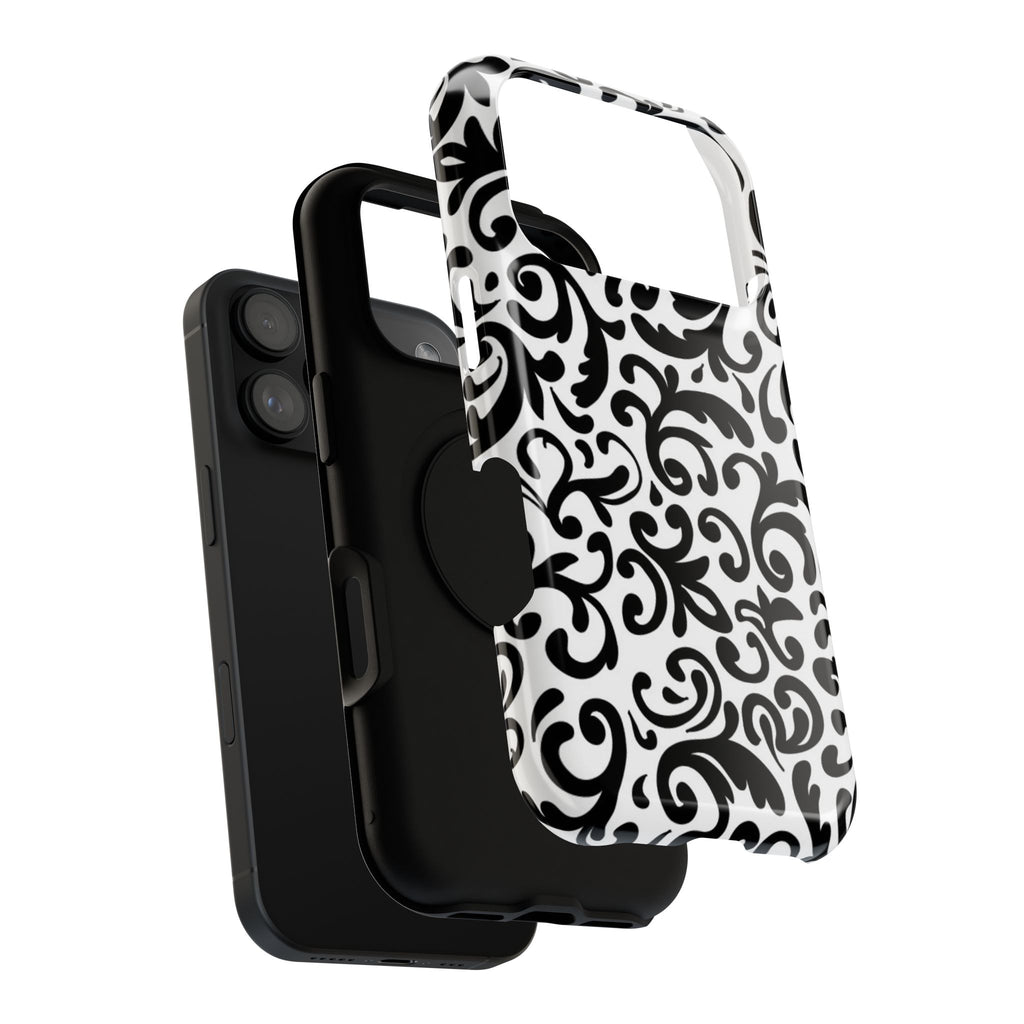 Stylish Black & White Design Phone Case