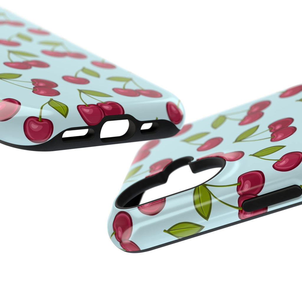 Cherry Pattern Phone Case, Cute Cherry