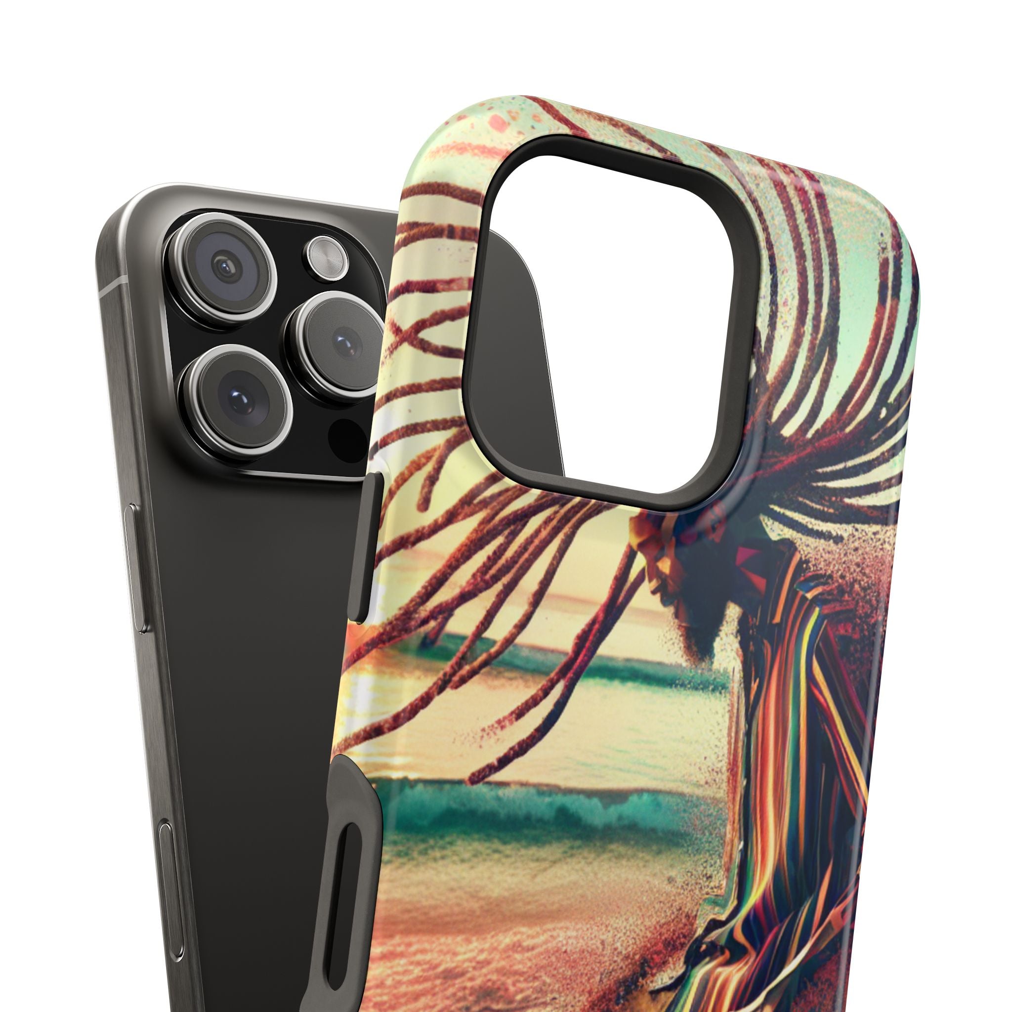 Impact Resistant Phone Case - Preying at Sunset