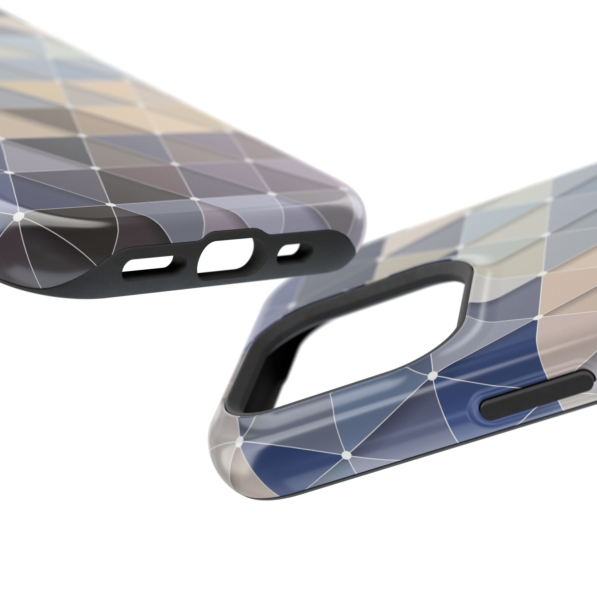 Geometric Phone Case - Stylish Impact-Resistant