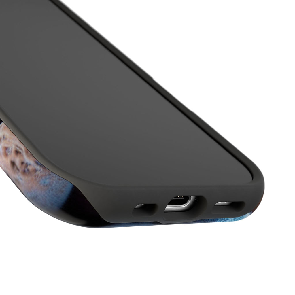 Impact Resistant Though Phone Case Blue Nuts