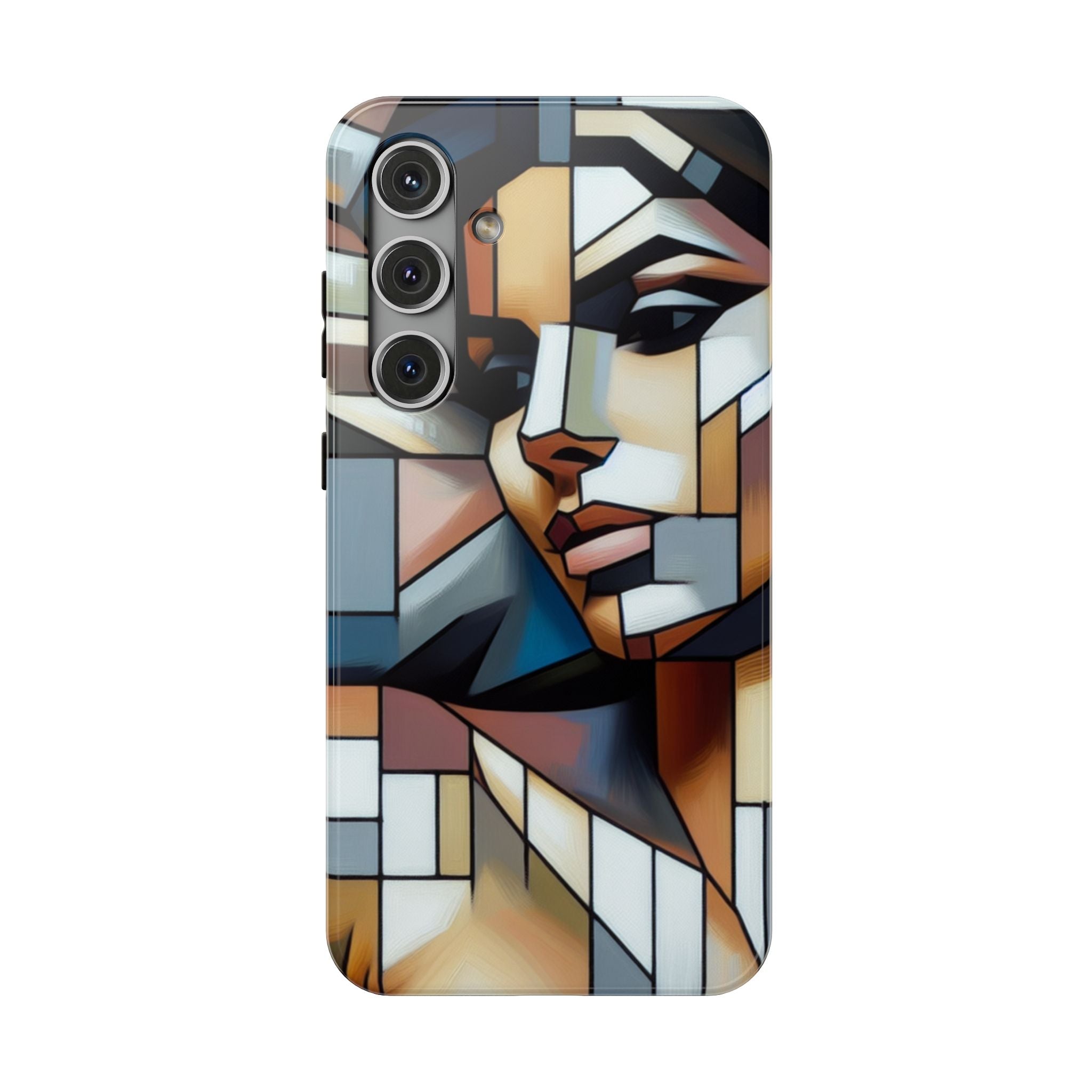 Impact Resistant Case - Woman Abstract Design