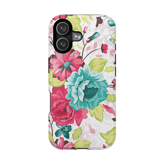 Beautiful Flowers Design Impact-Resistant Cases